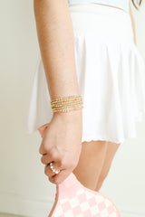 ILY Bracelet in Gold by Beaded Blondes