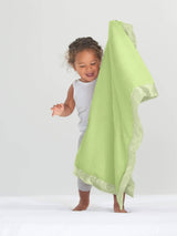 Luxe Macaron Collection Baby & Toddler Blanket (29" x 35"): Matcha
