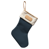 Jon Hart Design - Christmas Stocking - Navy Coated Canvas