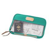 Jon Hart Design - Clear Folio - Teal Coated Canvas