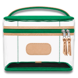 Jon Hart Clear Makeup Case - Lemon Coated Canvas