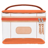 Jon Hart Clear Makeup Case - Sherbet Coated Canvas - SKU 1804CLSBxx - image 1