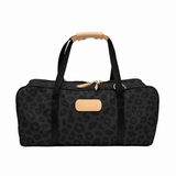 Jon Hart Carry-All in Dark Leopard Coated Canvas