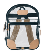 Jon Hart Clear Backpack - French Blue Webbing