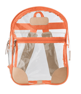 Jon Hart Clear Backpack - Sherbet Webbing