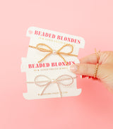 Gold Bow Bracelet by Beaded Blondes