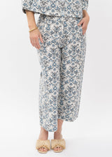 Toile Barrel Pant in Blue view 2