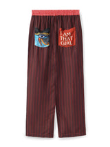 ME369 Bailey Red Aura Straight-Leg Pants — view 6