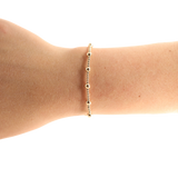June Bracelet in Gold by Beaded Blondes