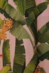 Farm Rio - Pink Banana Leaves Maxi Dress