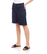 Denim Bermuda Shorts: Indigo / 10
