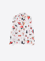 Isa Cupido Silk Shirt by Vilagallo - view 2