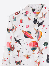 Isa Cupido Silk Shirt by Vilagallo - view 3