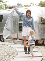 Luxe™ Baby Blanket: Silver / Unboxed