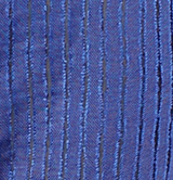 Rocky Shirt Dress in Blue Open Weave Stripe view 3