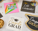Congrats Grad Cocktail Napkins /26pk