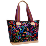 SOPHIE ZIPPER TOTE