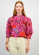 Charming Snakes Top in Pink