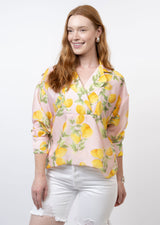 Lemon Drop Shirt in Pink view 2