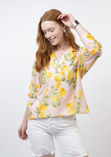 Lemon Drop Shirt in Pink view 3