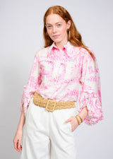 Scene in Paris Top in Ivory