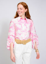 Scene in Paris Top in Ivory view 3