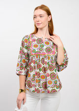 Abundant Colors Top in Multi view 3