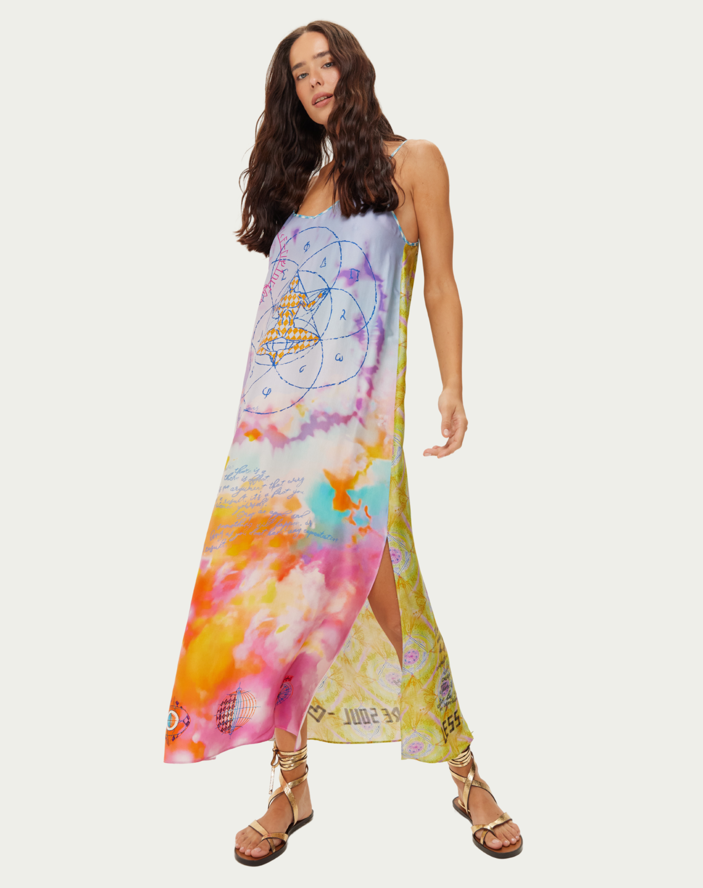ME369 Olivia Camisole Runic Whisper Dress | Julien's Uvalde