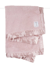 Chenille Baby Blanket: Unboxed / Dusty Pink