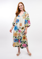 Garden Party Dress in Ivory view 2