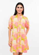 Fresh Mums Dress in Coral