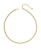 Isabelle Gold Chain Necklace view 2