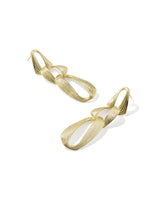 Kira Gold Statement Earrings view 2