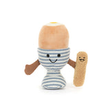 Jellycat - Plush - *new* Amuseable Eggetha Egg & Lance