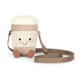 Amuseables Perkle Coffee Shoulder Bag by Jellycat view 4