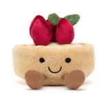 Amuseables Fleurette Tarte Aux Fraises by Jellycat view 4