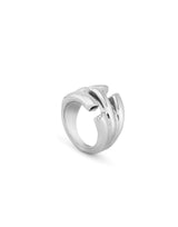 Uno De 50 - Sterling Silver-plated Ring