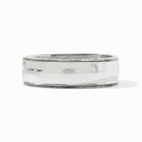 Cannes Statement Hinge Bangle in Silver