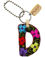 CONSUELA BLACK FELT ALPHABET CHARM "D" CHRM3642FBCOOS