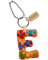 CONSUELA ORANGE FELT ALPHABET CHARM "E" CHRM3643FOCOOS