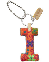 CONSUELA ORANGE FELT ALPHABET CHARM "I" CHRM3647FOCOOS