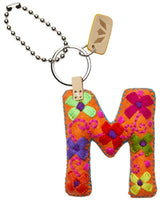 CONSUELA ORANGE FELT ALPHABET CHARM "M" CHRM3651FOCOOS