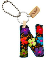 CONSUELA BLACK FELT ALPHABET CHARM "N" CHRM3652FBCOOS