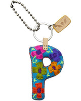 Consuela - Charm - Turquoise Felt Alphabet Charm ?P’