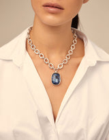 Uno De 50 - Sterling Silver-plated Short Necklace