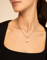 Uno De 50 - Sterling Silver-plated Short Chain