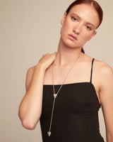 Uno De 50 - Silver-plated Chain with Two Hearts