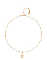 Uno De 50 - 18k Gold-plated Necklace with White Central