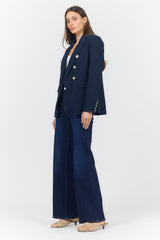 Rowena Jacket Black Iris view 3