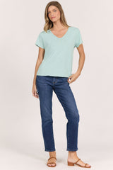 Vanya Tee Canal Blue view 2